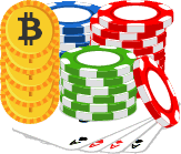 Bitcoin Poker Icon