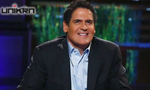 Mark Cuban and Unikrn logo